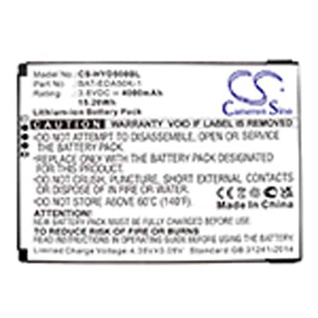 Barcode Scanner Battery, Replacement For Cameronsino, Cs-Hyd500Bl